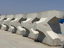 Prefabrication of Accropode Blocks for Siltation Promotion and Reclamation Project of Yushan in Daishan, Zhoushan