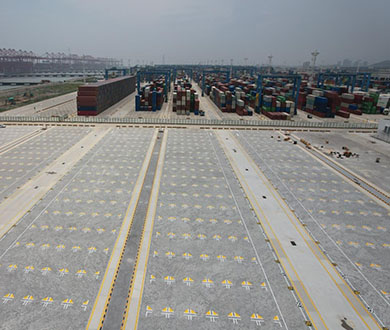 Ningbo Zhoushan Port Meishan Port Area Berth 9-12 Yard Project